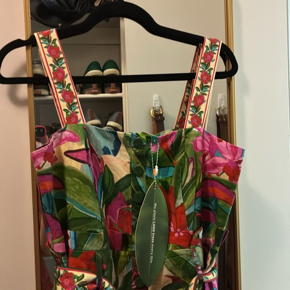 FARM Rio Multicolor Floral Romper - Picture 5 of 6